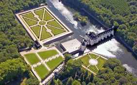 Château de Chenonceau von oben - Foto: images deMarc
